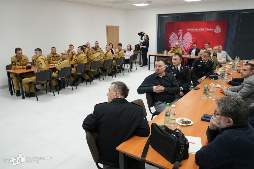 Komenda Powiatowa PSP w Końskich podsumowała rok działań i interwencji