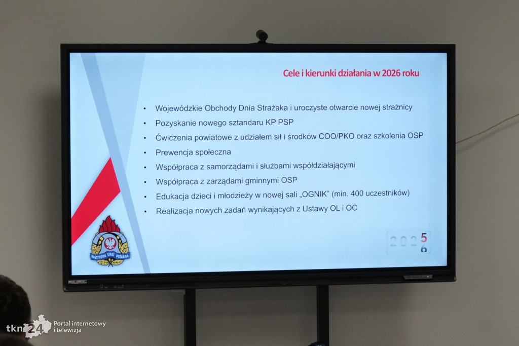 Komenda Powiatowa PSP w Końskich podsumowała rok działań i interwencji