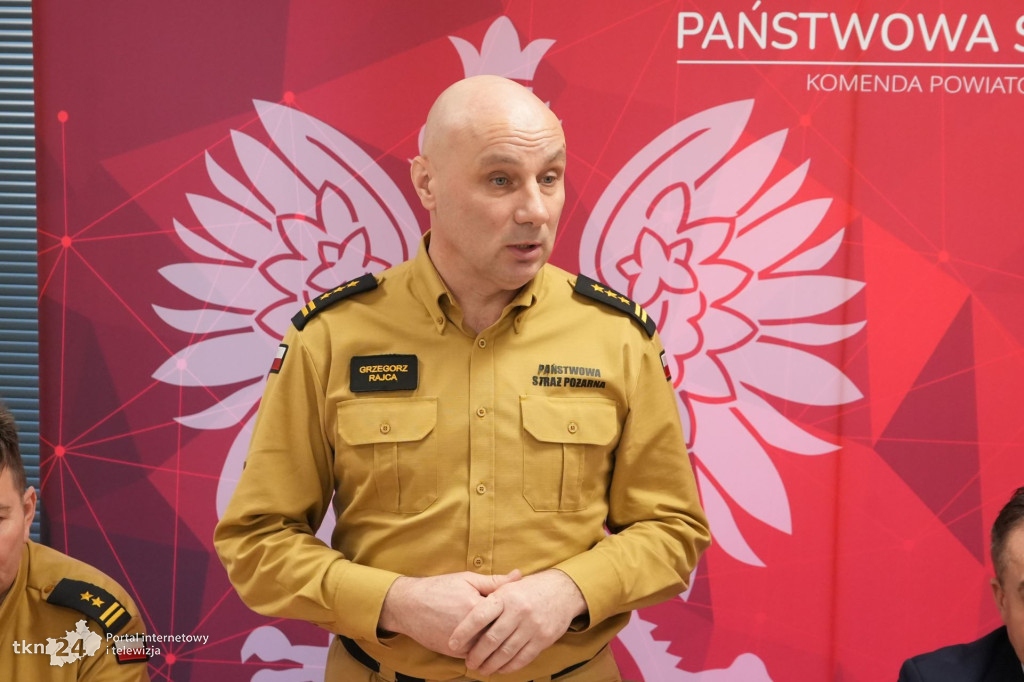 Komenda Powiatowa PSP w Końskich podsumowała rok działań i interwencji