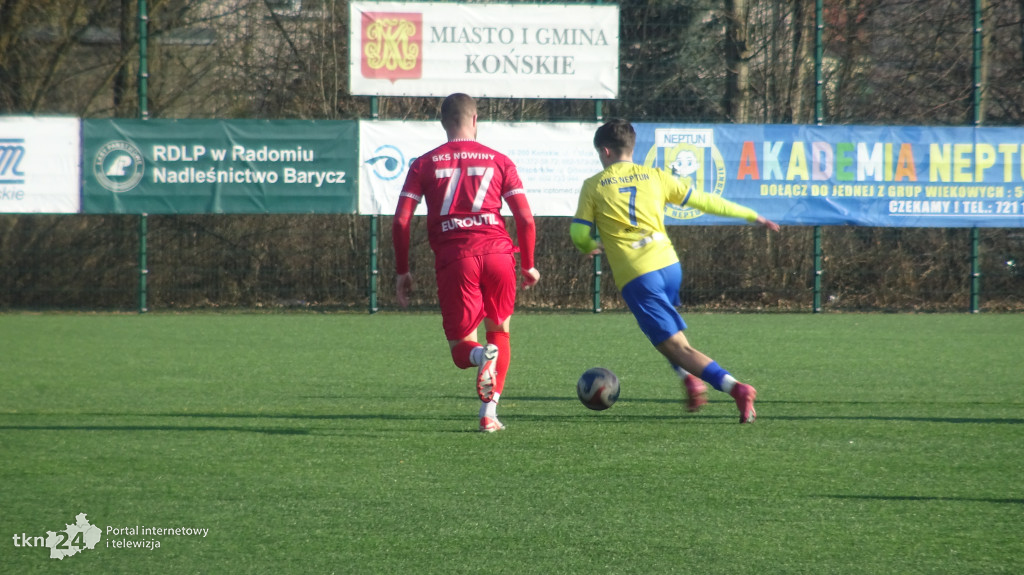 Neptun Końskie - GKS Nowiny 1:1 na start rundy wiosennej