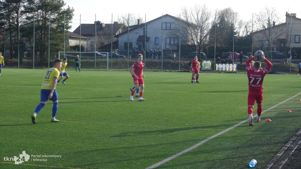 Neptun Końskie - GKS Nowiny 1:1 na start rundy wiosennej