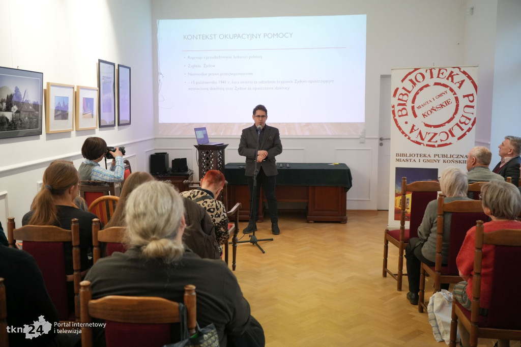 W koneckiej bibliotece o Polakach ratujących Żydów