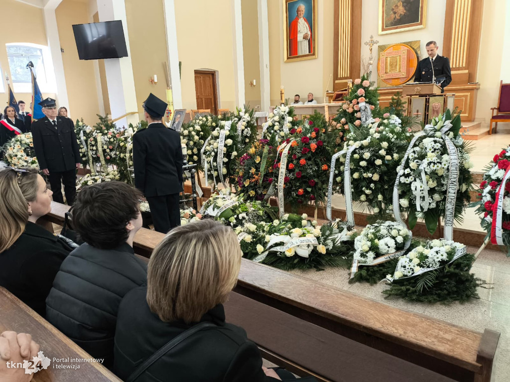 Pogrzeb samorządowca Łukasza Świerczyńskiego