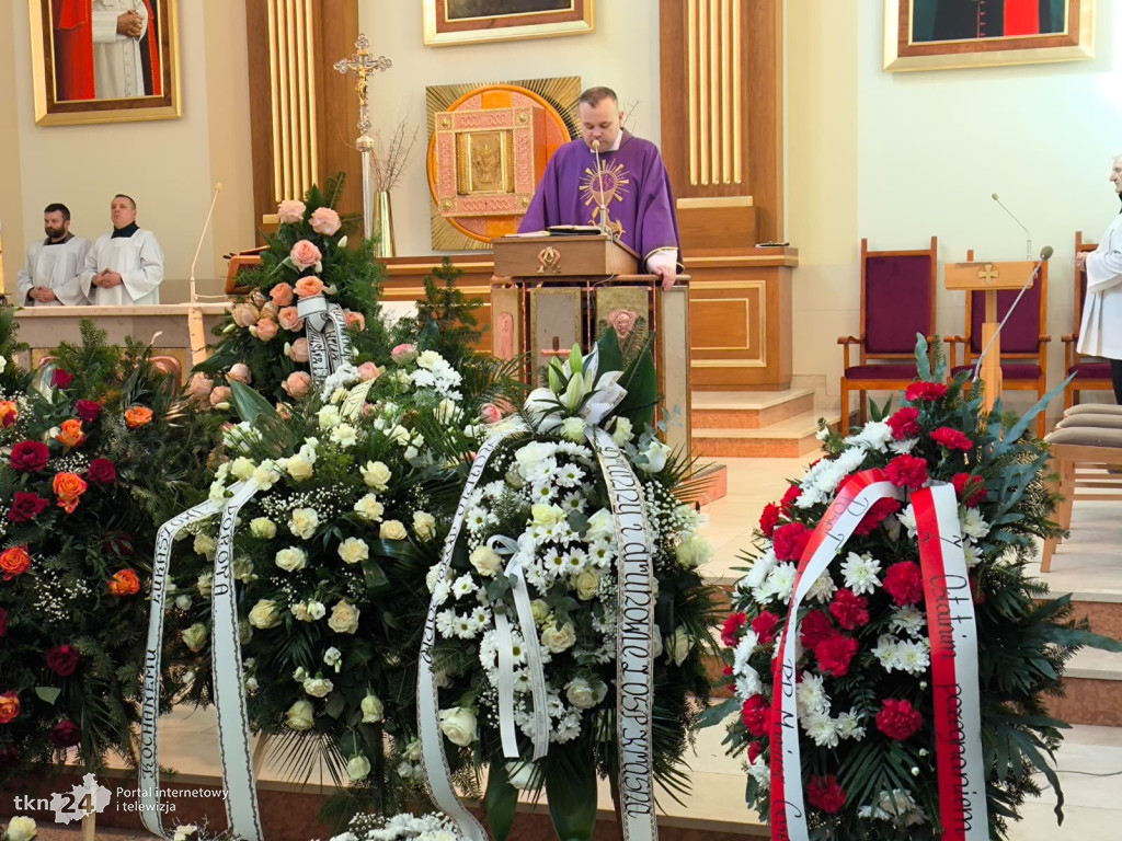 Pogrzeb samorządowca Łukasza Świerczyńskiego