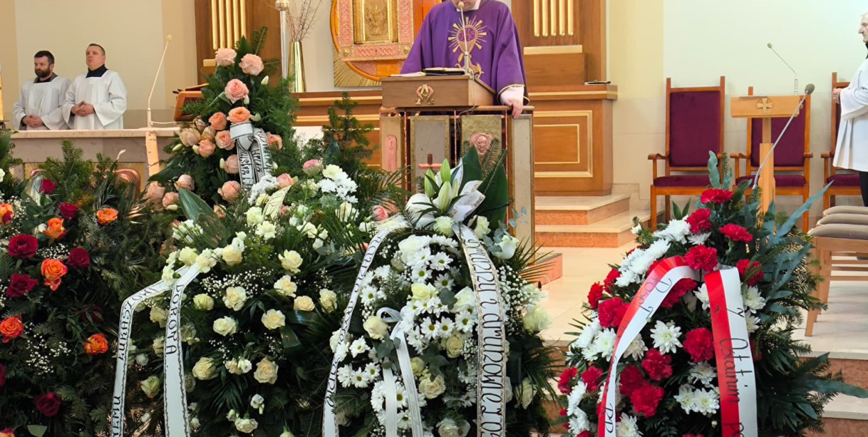 Pogrzeb samorządowca Łukasza Świerczyńskiego