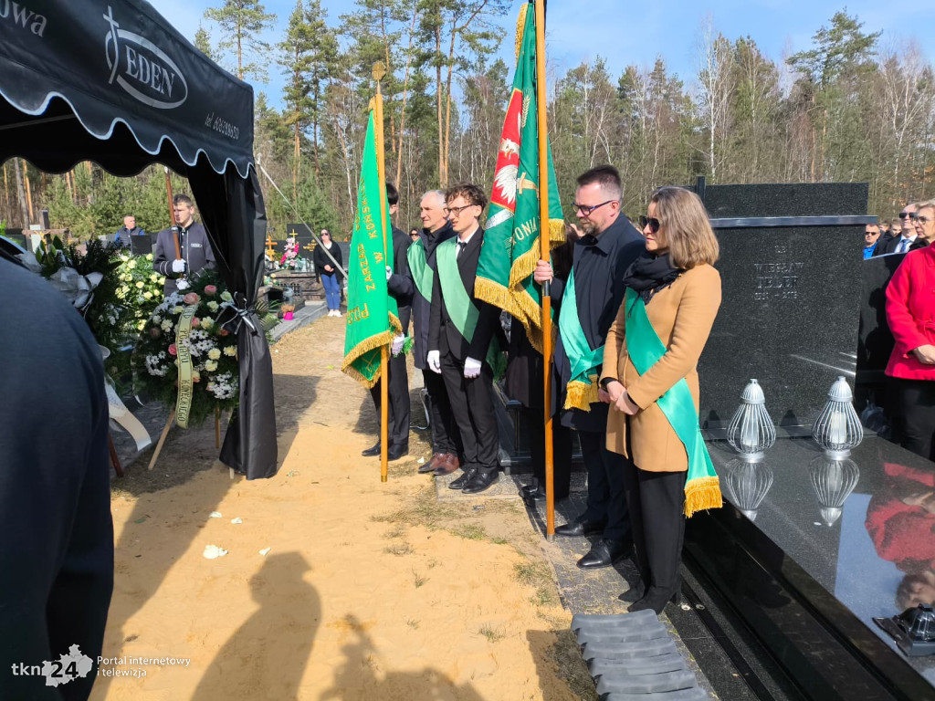 Pogrzeb samorządowca Łukasza Świerczyńskiego