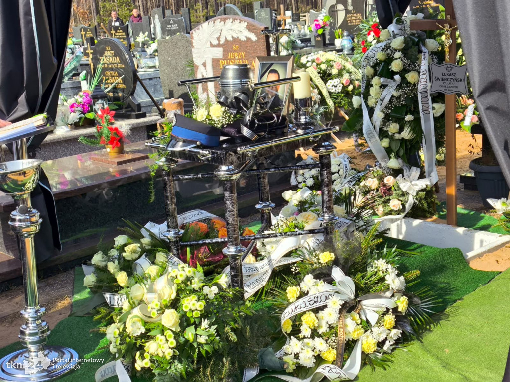 Pogrzeb samorządowca Łukasza Świerczyńskiego