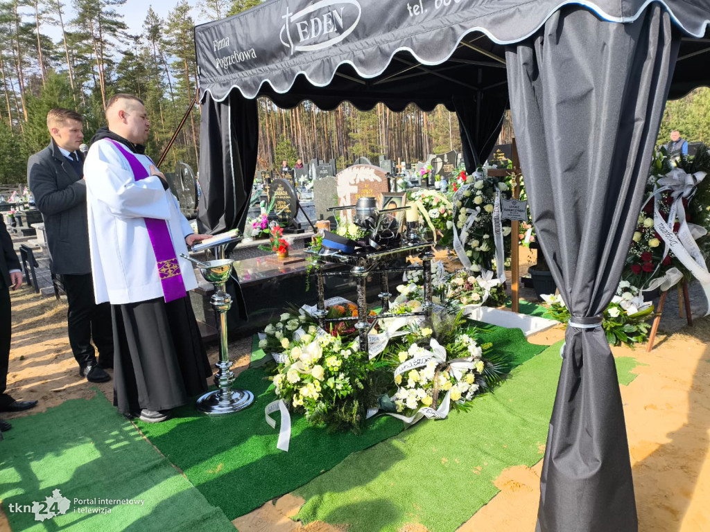 Pogrzeb samorządowca Łukasza Świerczyńskiego