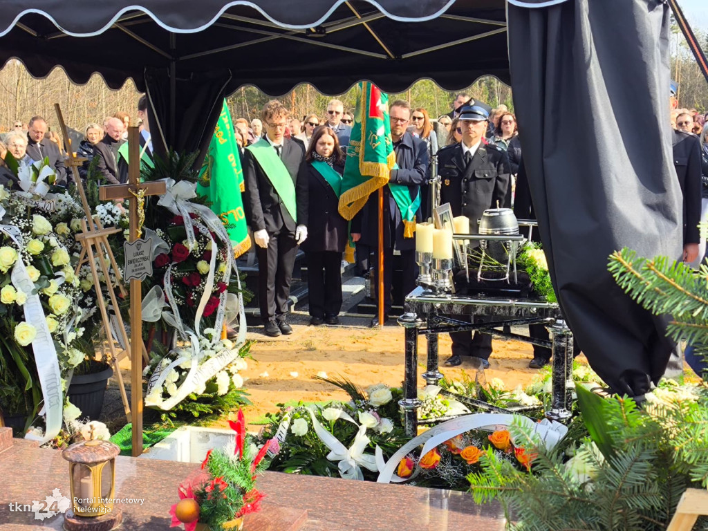 Pogrzeb samorządowca Łukasza Świerczyńskiego