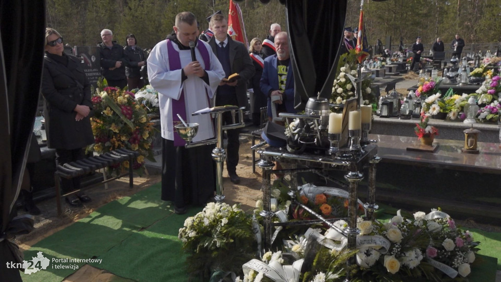 Pogrzeb samorządowca Łukasza Świerczyńskiego