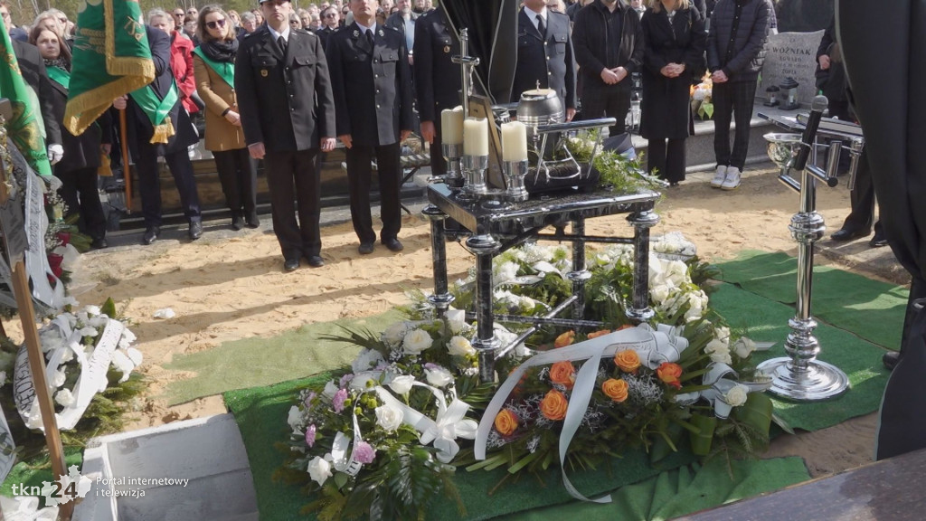 Pogrzeb samorządowca Łukasza Świerczyńskiego
