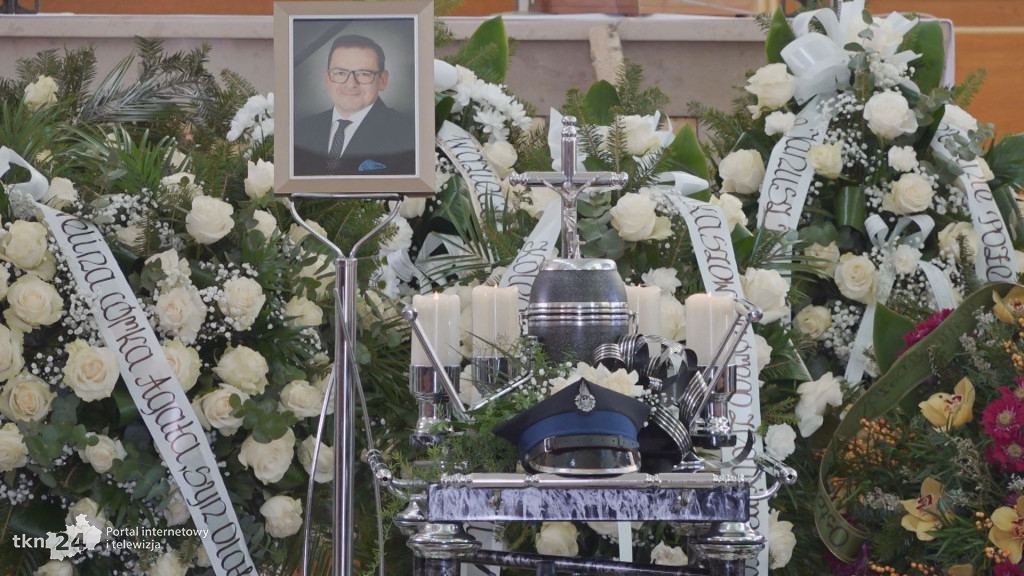 Pogrzeb samorządowca Łukasza Świerczyńskiego