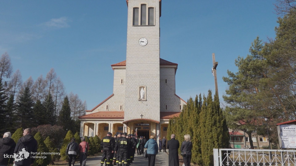 Pogrzeb samorządowca Łukasza Świerczyńskiego