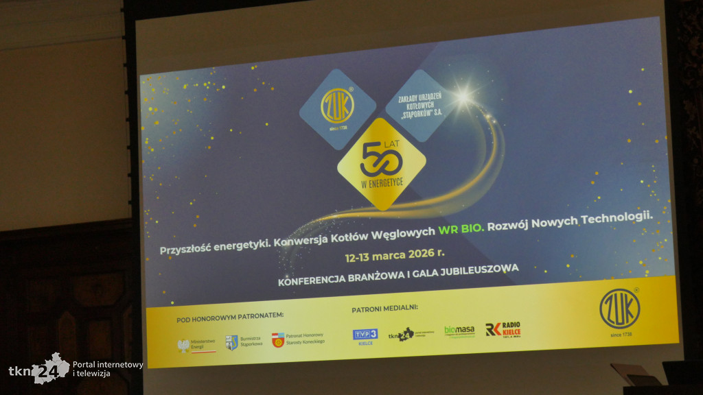 Konferencja branżowa i Gala Jubileuszowa ZUK Stąporków S.A. na 50-lecie