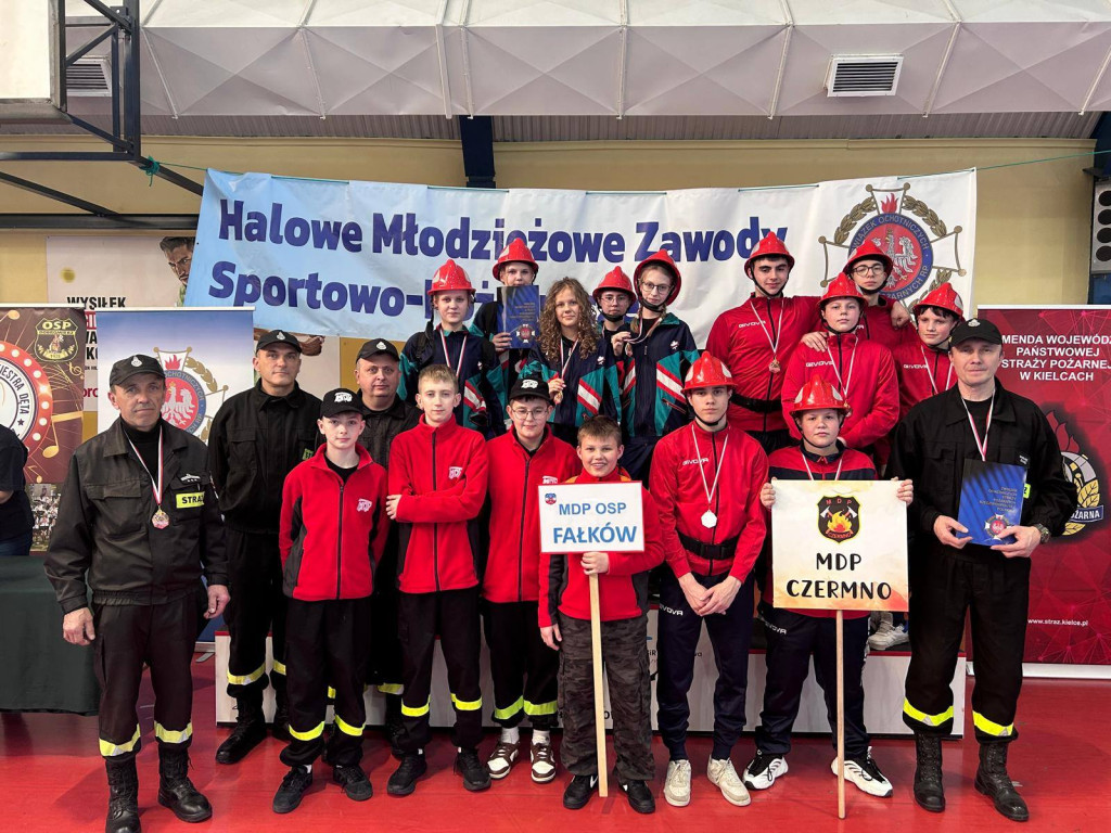 Czermno i Fałków w Młodzieżowych Wojewódzkich Zawodach Pożarniczych