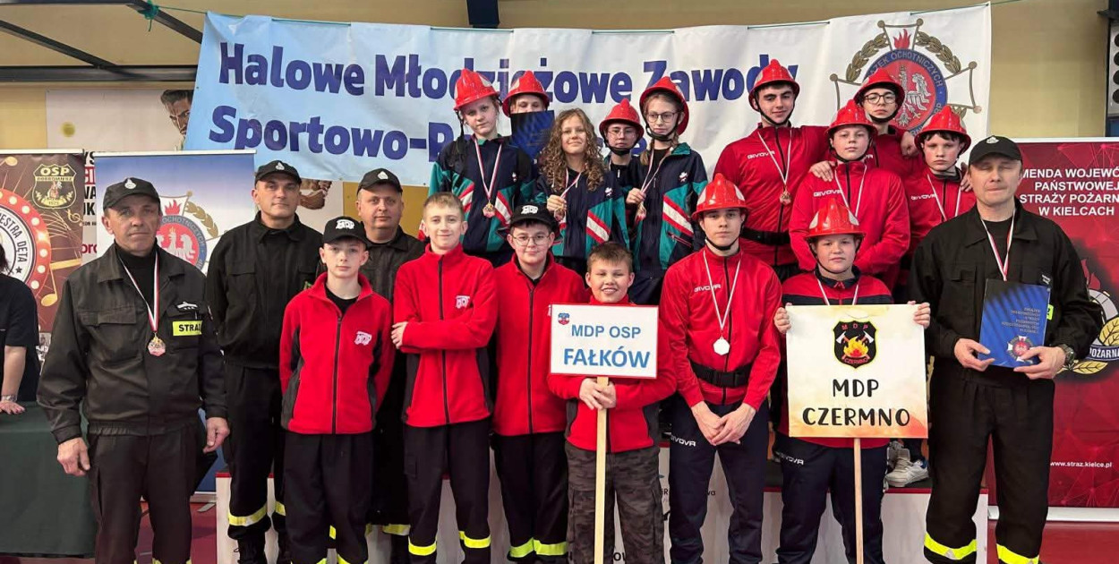 Czermno i Fałków w Młodzieżowych Wojewódzkich Zawodach Pożarniczych