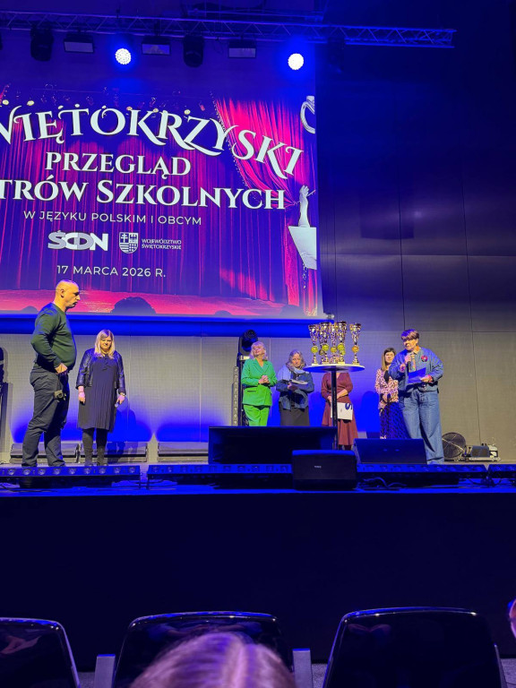 Konecki Nowy Ogólniak wygrywa V  Świętokrzyski Przegląd Teatrów Szkolnych  w Kielcach!
