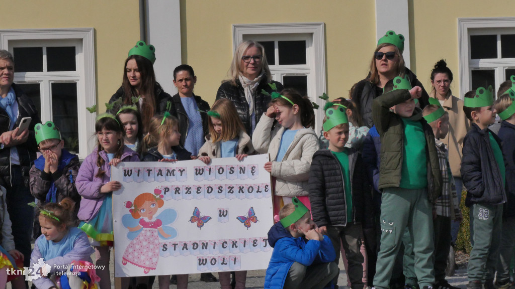 Przedszkolaki powitały wiosnę w Końskich