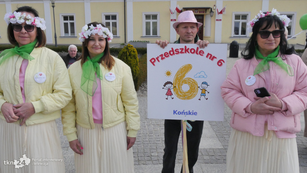 Przedszkolaki powitały wiosnę w Końskich