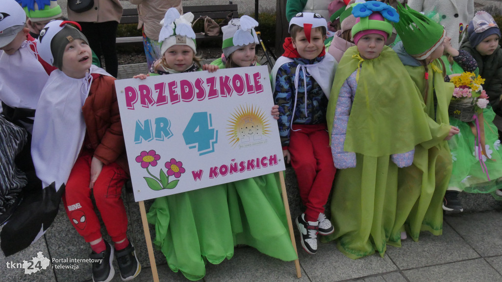 Przedszkolaki powitały wiosnę w Końskich
