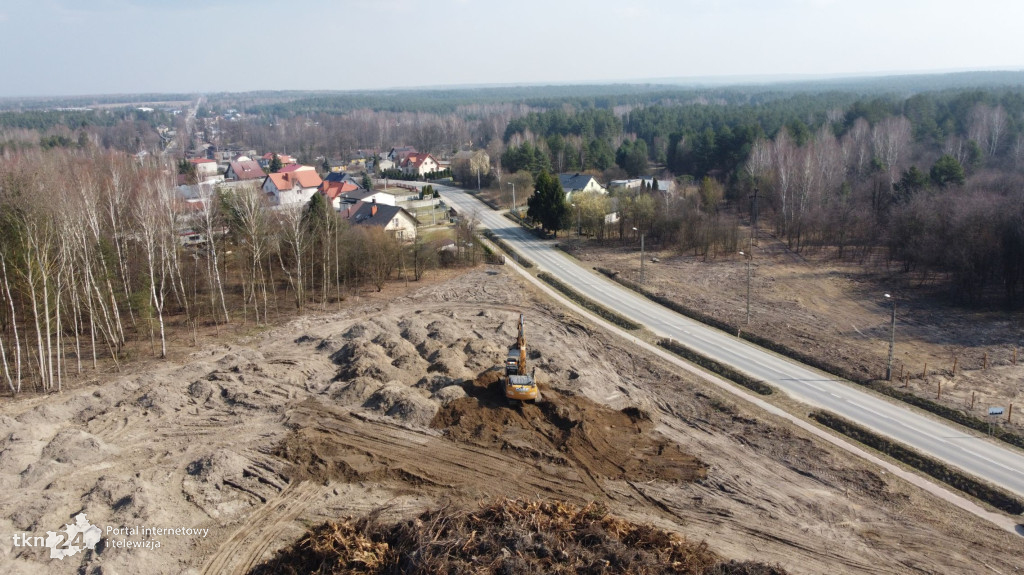 Trwa budowa północnej obwodnicy Końskich
