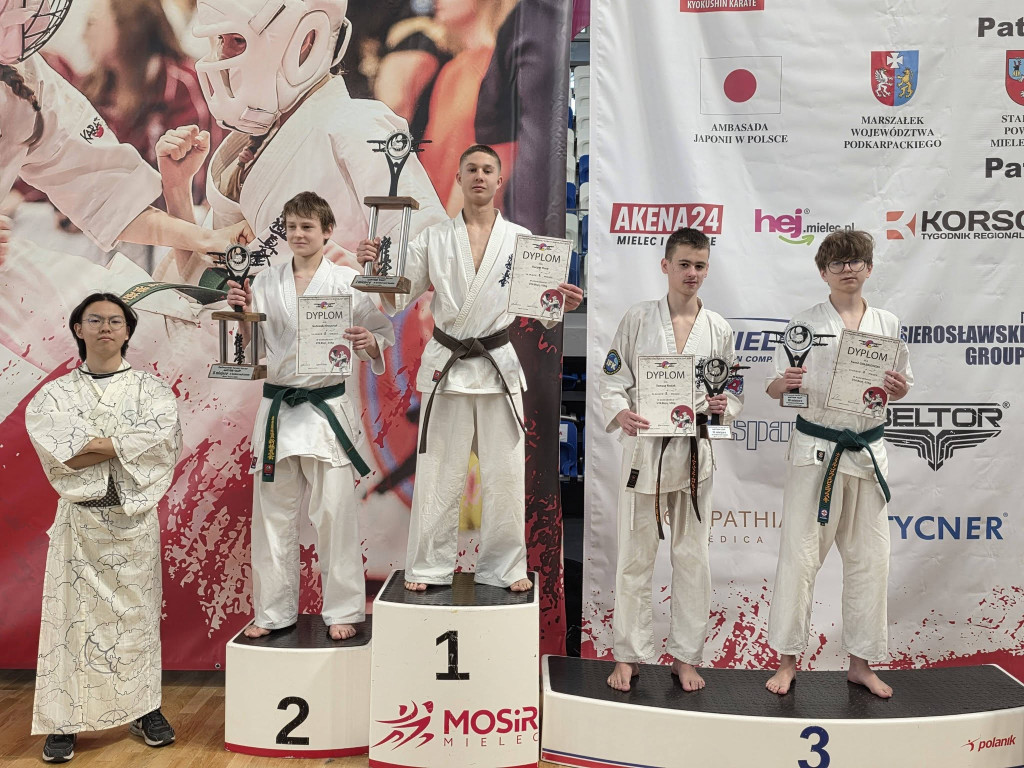 Konecki Klub Karate Kyokushin na Wings Cup w Mielcu