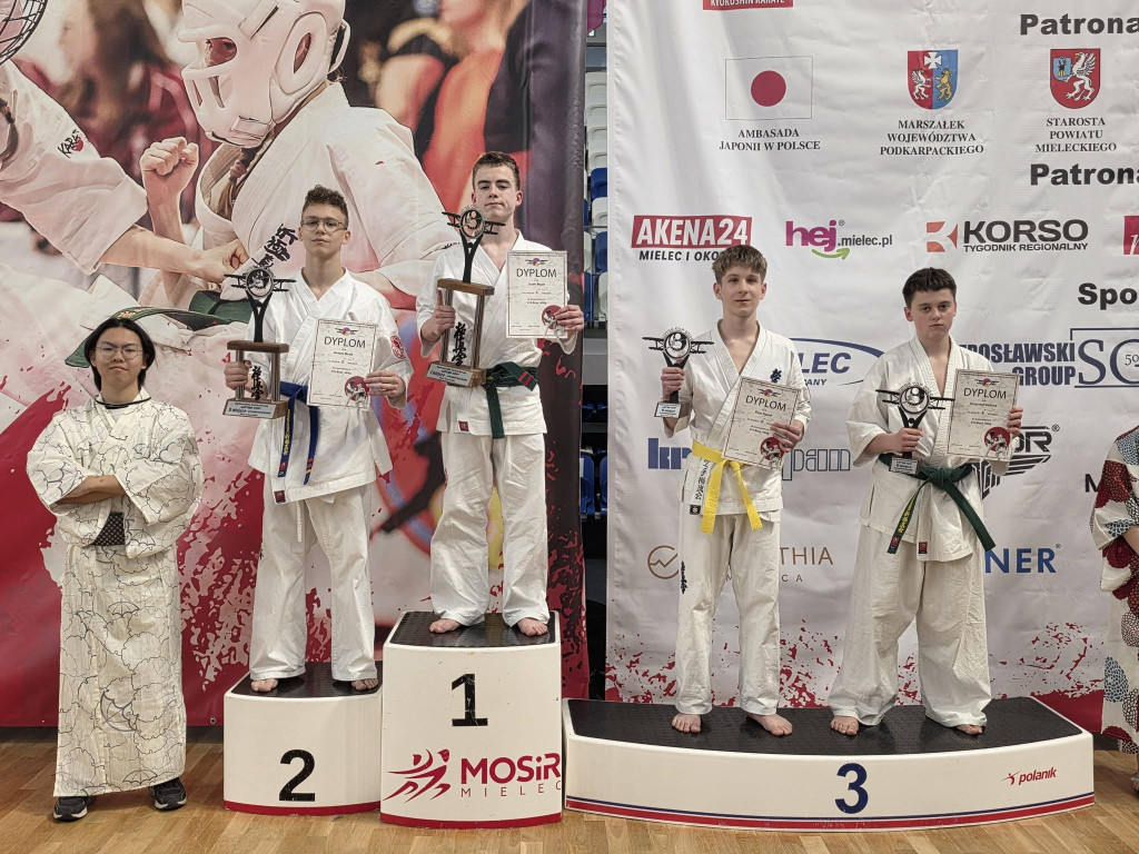 Konecki Klub Karate Kyokushin na Wings Cup w Mielcu