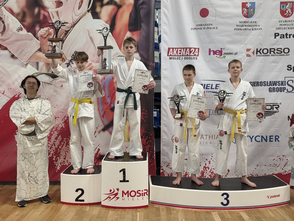 Konecki Klub Karate Kyokushin na Wings Cup w Mielcu