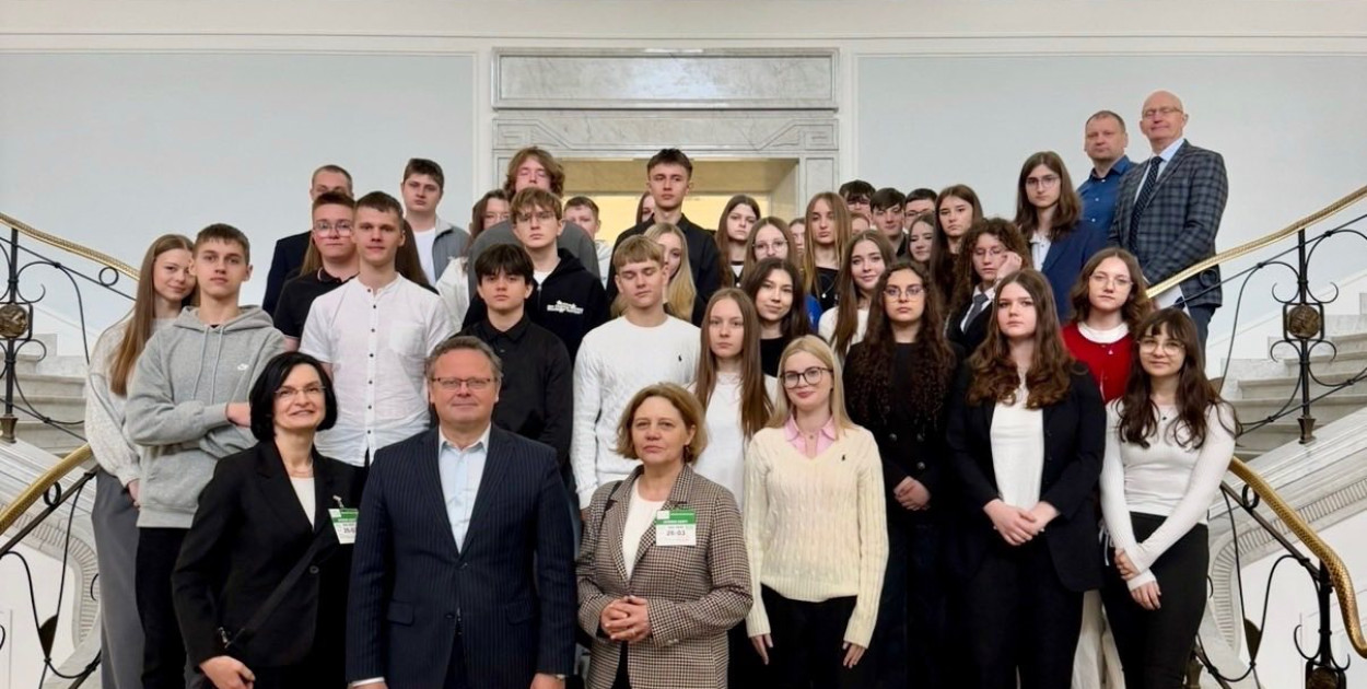 Licealiści z I LO z wizytą w Sejmie RP