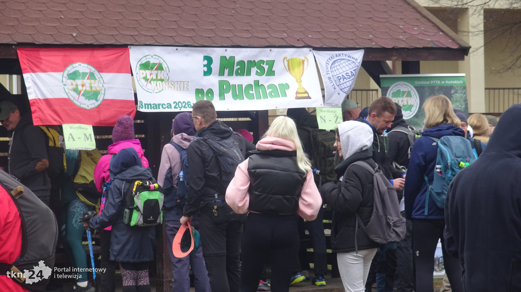 Marsz po Puchar z PTTK Końskie! Na starcie 240 osób!