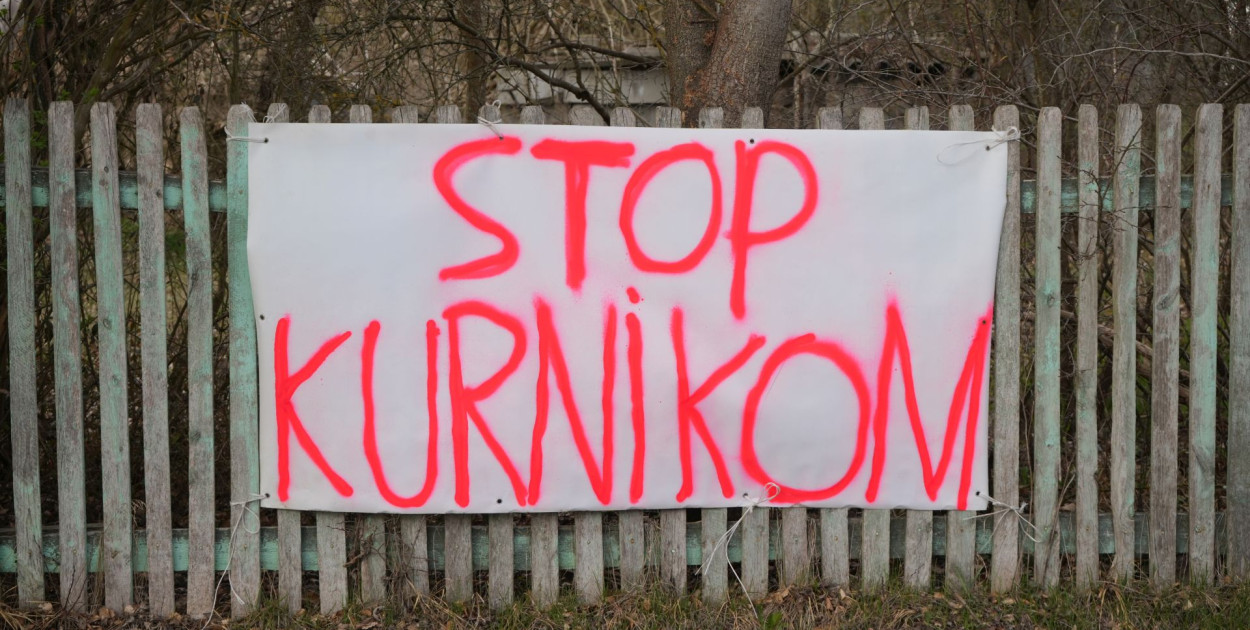 Mieszkańcy Sworzyc protestują przeciw kurnikom