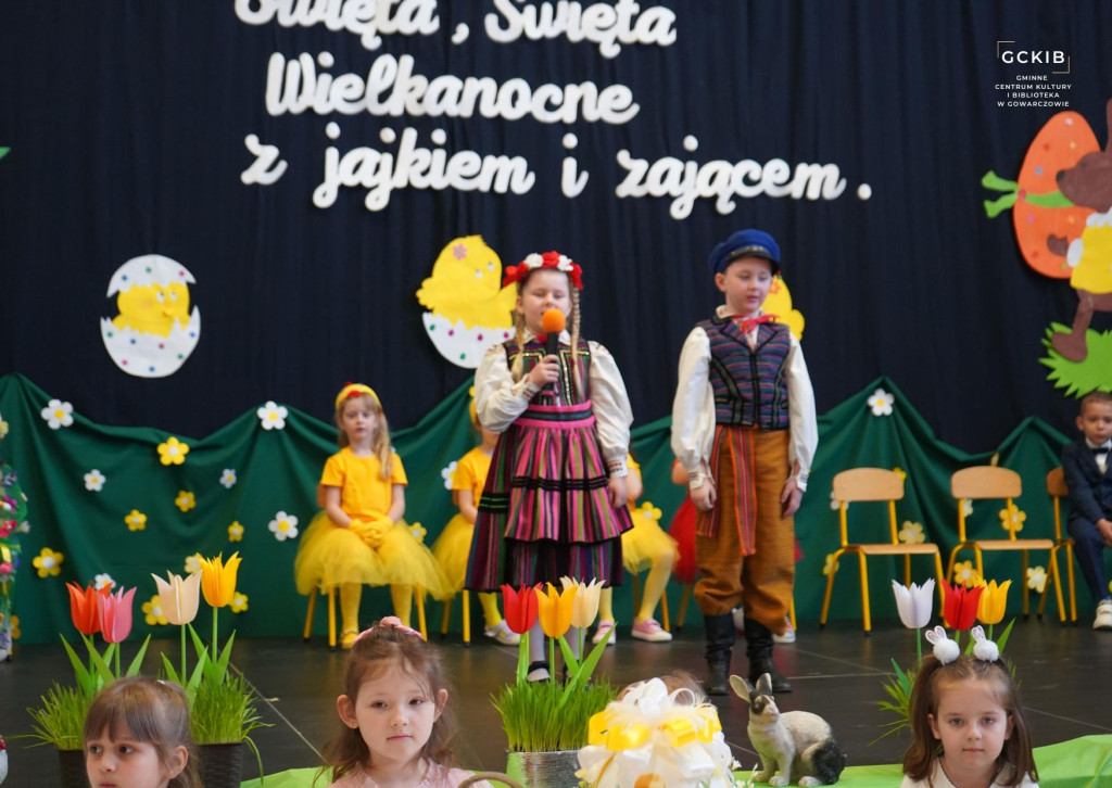 Wiosna zawitała w Gowarczowie. Wielkanocny występ