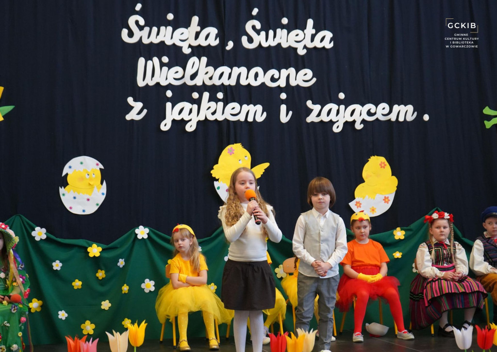 Wiosna zawitała w Gowarczowie. Wielkanocny występ