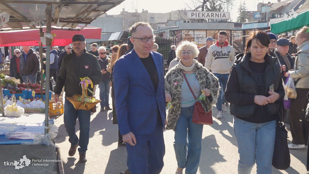 Poseł KO Artur Gierada w piątek odwiedził Końskie. Rozmawiał z mieszkańcami