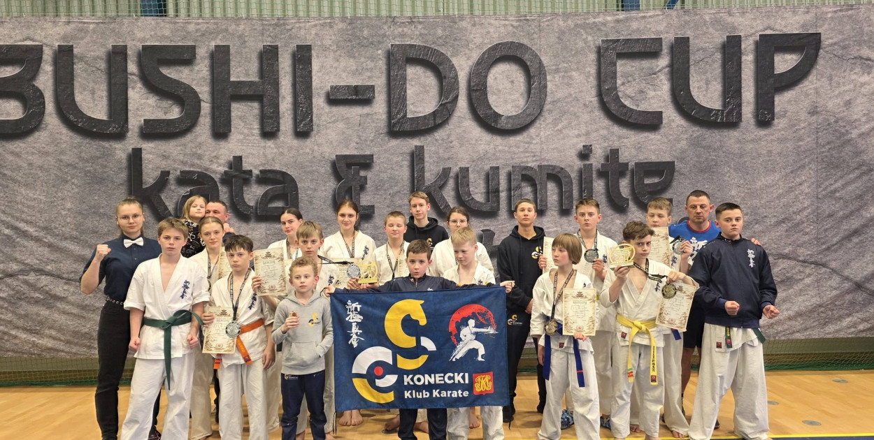 Nasi karatecy wrócili z medalami z Bushido CUP