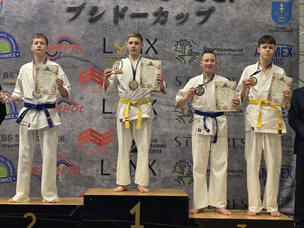 Nasi karatecy wrócili z medalami z Bushido CUP