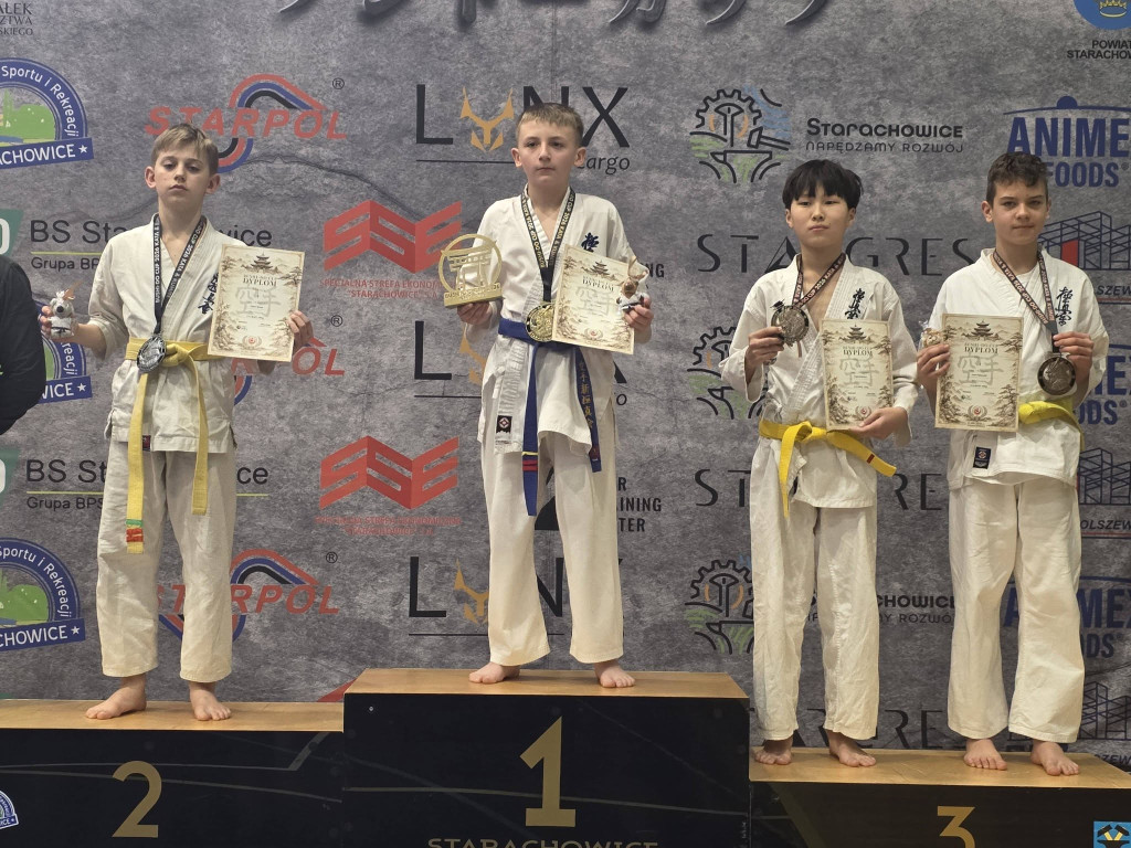 Nasi karatecy wrócili z medalami z Bushido CUP