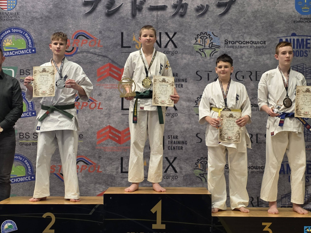 Nasi karatecy wrócili z medalami z Bushido CUP