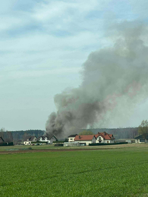 Kolejny pożar w gminie Słupia Konecka