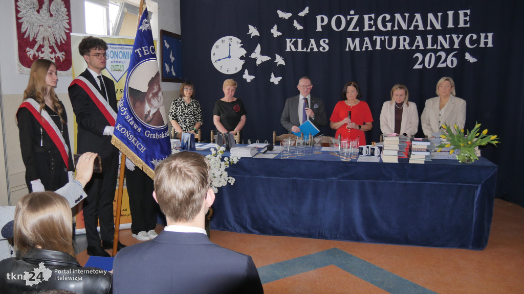 Pożegnanie absolwentów ZSP nr 3 w Końskich