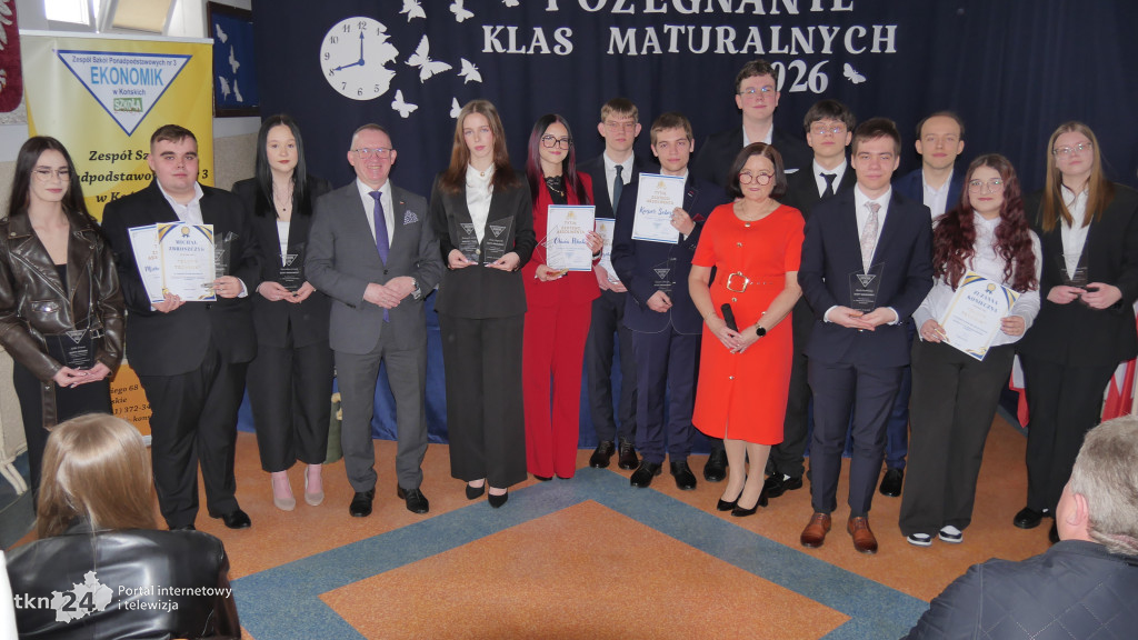 Pożegnanie absolwentów ZSP nr 3 w Końskich
