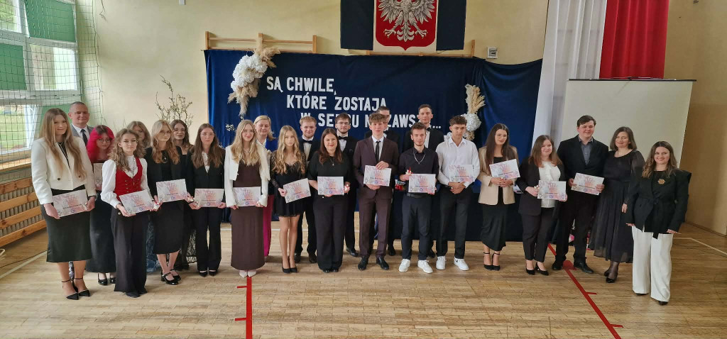 Pożegnanie absolwentów 2026 w ZSP Stąporków