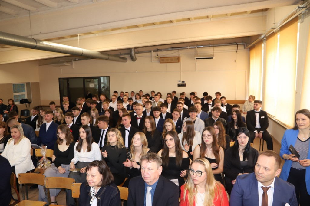 Pożegnanie klas piątych w koneckim Mechaniku