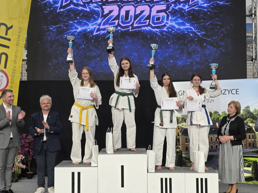 Konecki Klub Karate drugi drużynowo na Kobierzyce Cup 2026. Grad medali