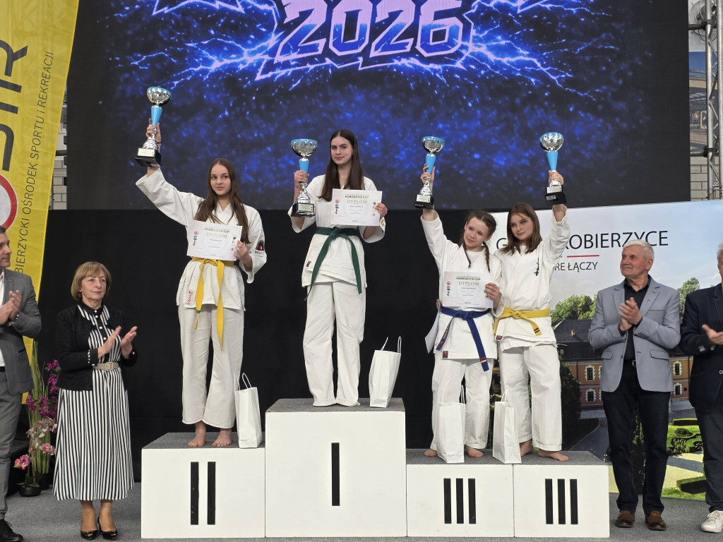 Konecki Klub Karate drugi drużynowo na Kobierzyce Cup 2026. Grad medali