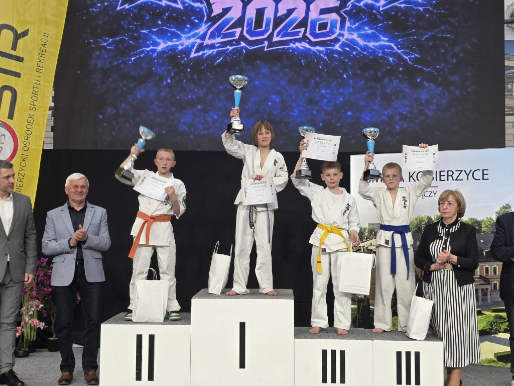 Konecki Klub Karate drugi drużynowo na Kobierzyce Cup 2026. Grad medali
