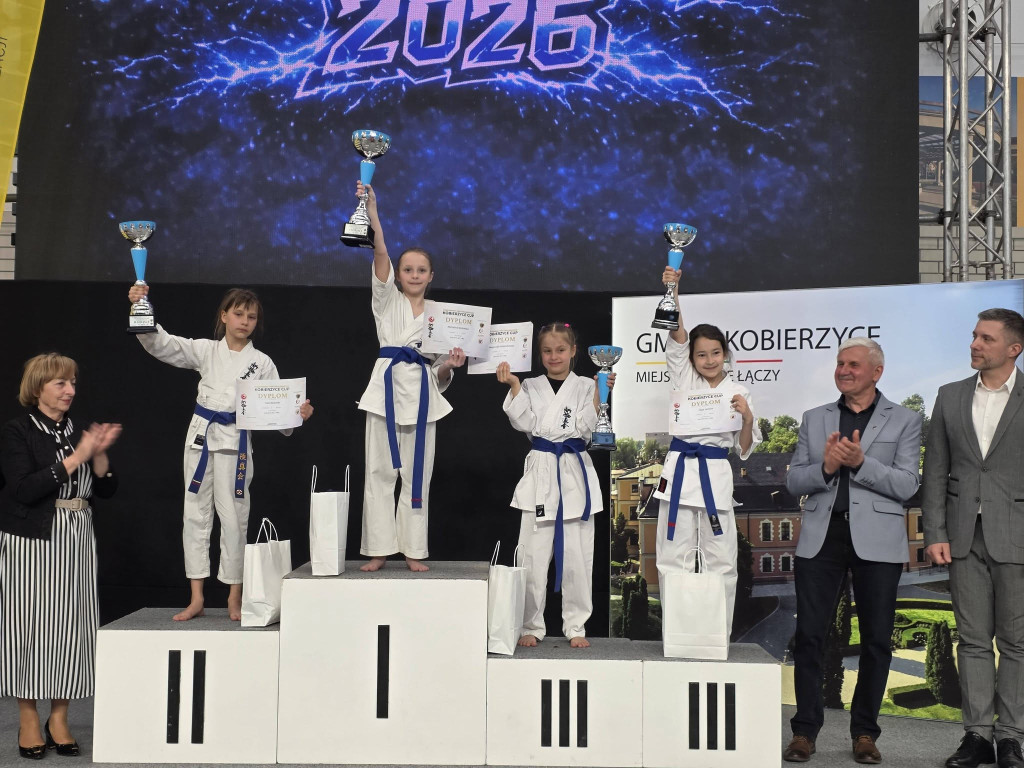 Konecki Klub Karate drugi drużynowo na Kobierzyce Cup 2026. Grad medali