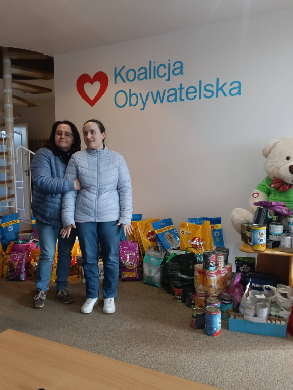 Zbiórka karmy w hołdzie Łukaszowi Litewce w Końskich