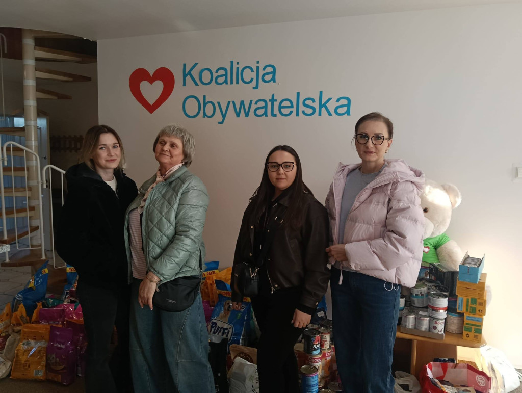 Zbiórka karmy w hołdzie Łukaszowi Litewce w Końskich