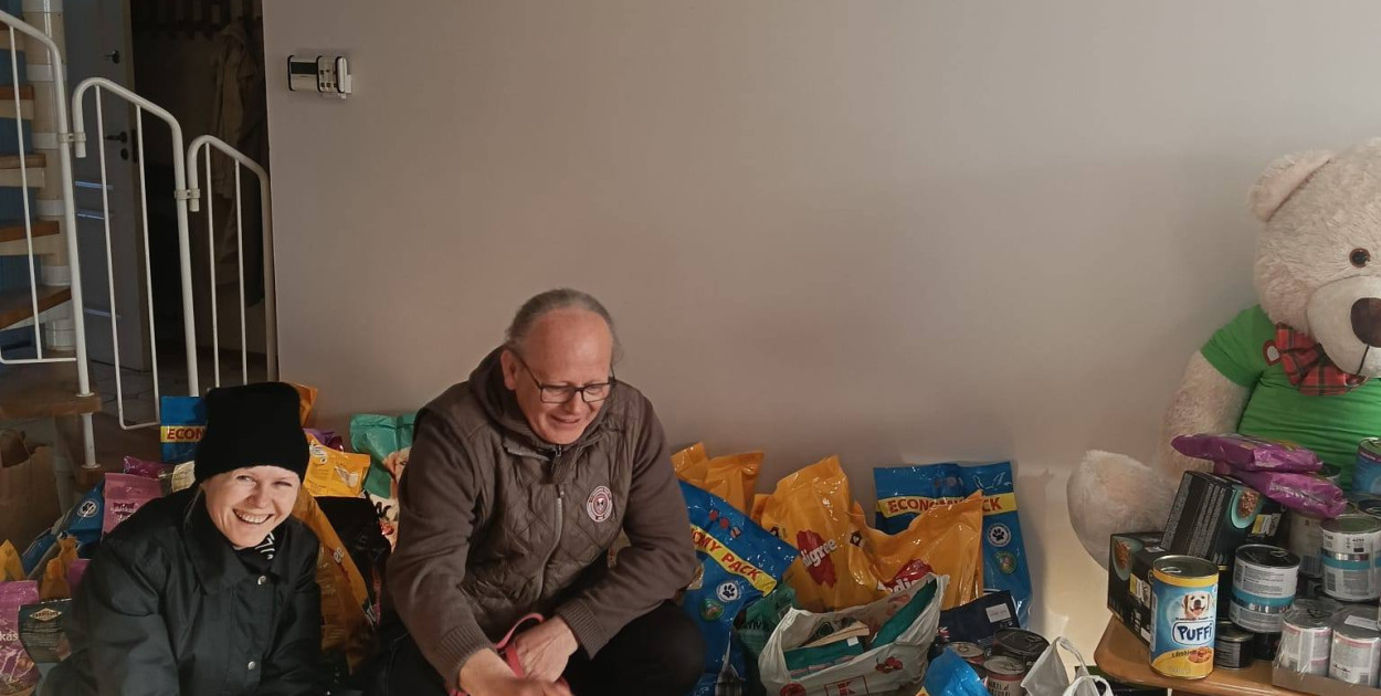 Zbiórka karmy w hołdzie Łukaszowi Litewce w Końskich